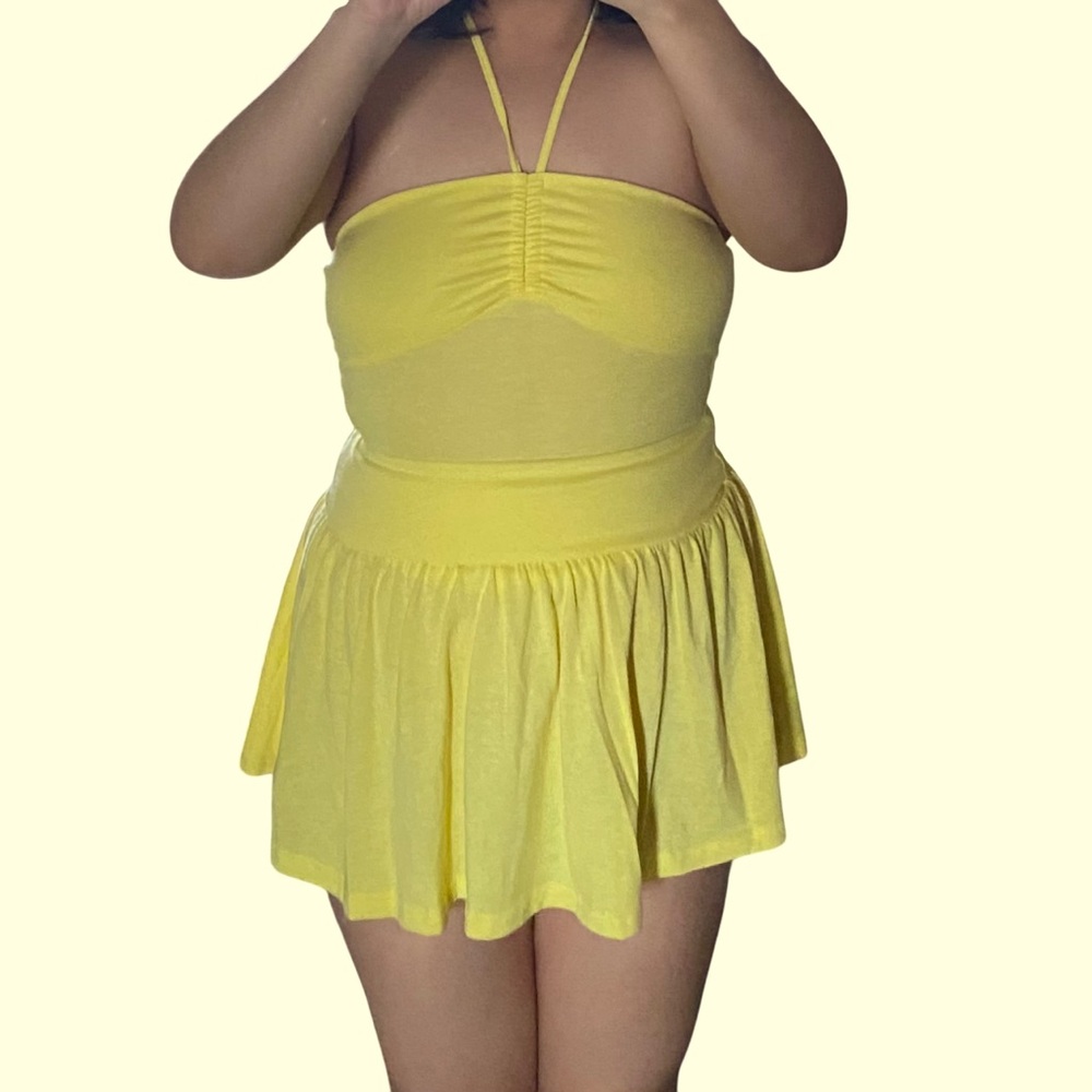 yellow 2 piece set
